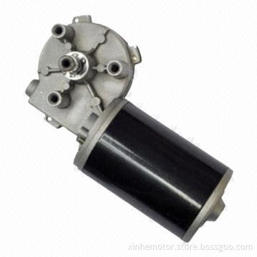 DC worm gear motor, 12 to 48V DC, diameter of 59mm